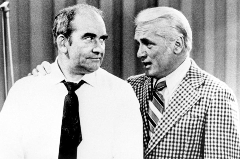 Ed Asner, Ted Knight - Credit: Courtesy Everett Collection