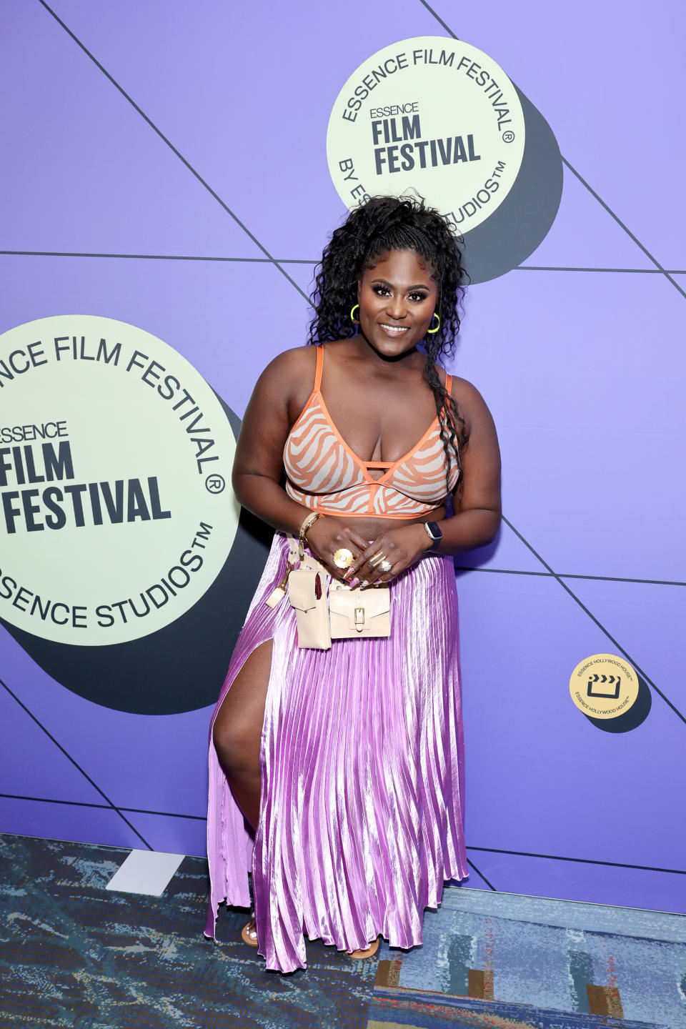 Danielle Brooks attends during 2024 ESSENCE Festival Of Culture™ Presented By Coca-Cola® at Ernest N. Morial Convention Center on July 05, 2024 in New Orleans, Louisiana.  