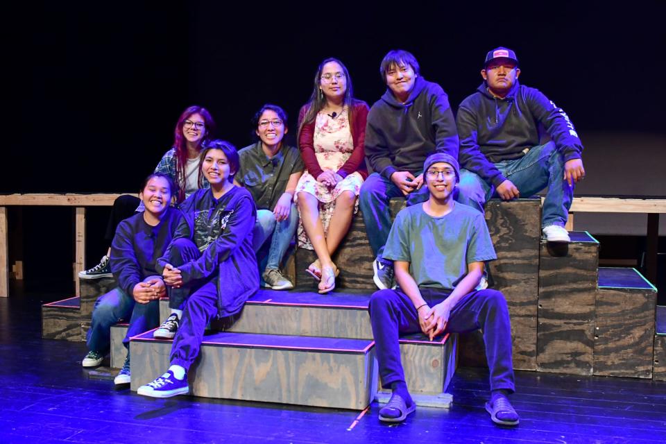 “Nizhoni’s Last Summer,” an original play written by Newcomb High School students and their drama teacher, John Templin, deals with subjects ranging from teen suicide to missing and murdered indigenous women.