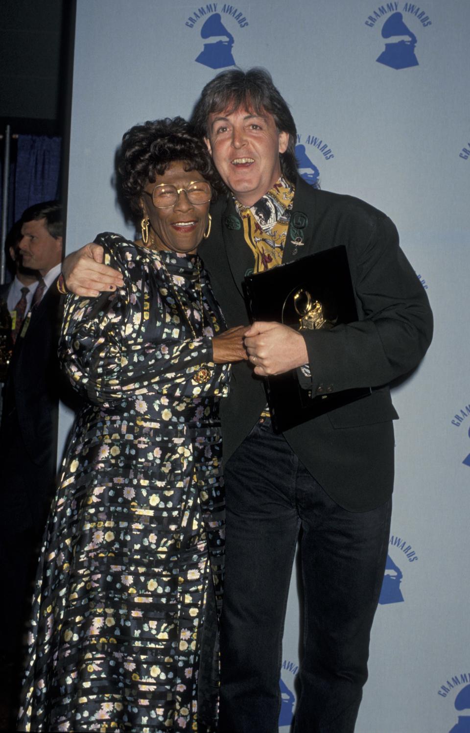 Paul McCartney, Ella Fitzgerald, Grammys 1990