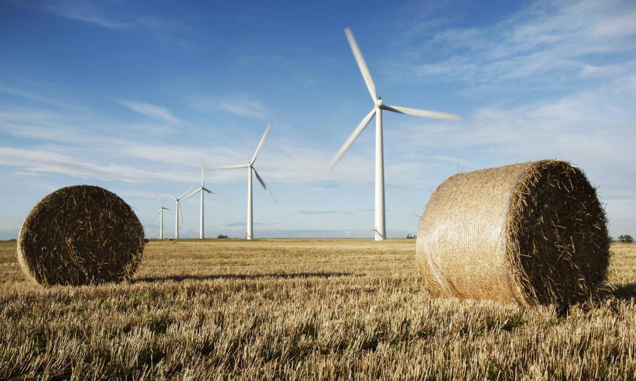 <span>The projects could provide enough electricity to power all the households in England two and a half times over.</span><span>Photograph: Adrian Dennis/AFP/Getty Images</span>