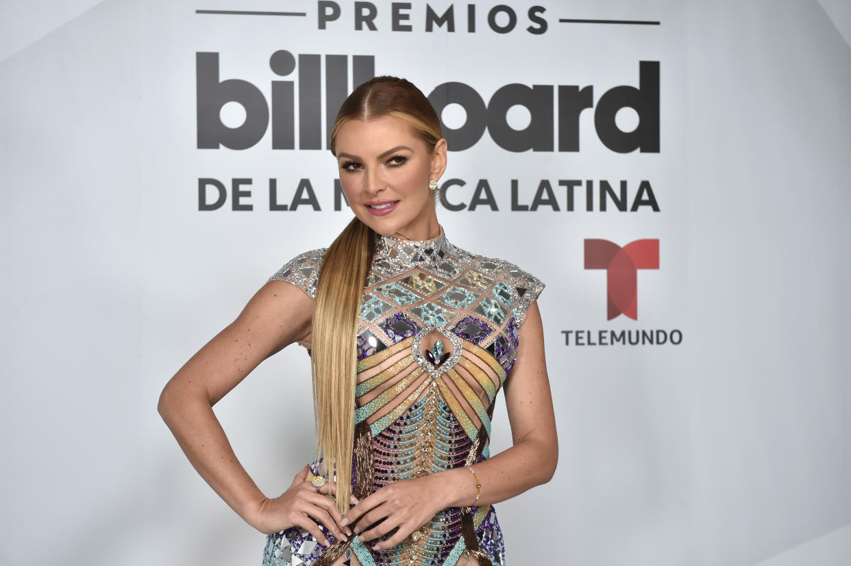 Marjorie de Sousa en los  2019 Billboard Latin Music Awards en Mandalay Bay Events Center en Las Vegas, Nevada.  (Photo by David Becker/Getty Images)