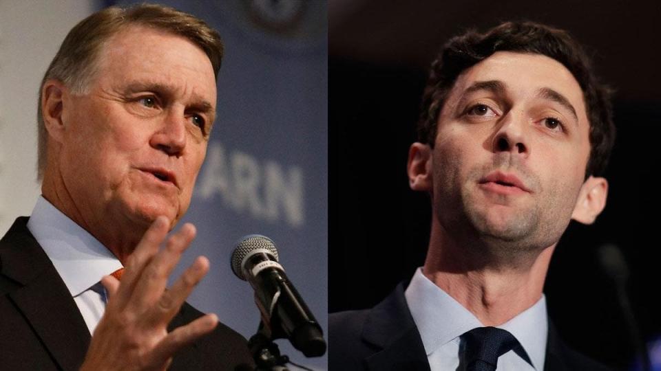 Former Georgia Senator David Perdue is primarying Brian Kemp.