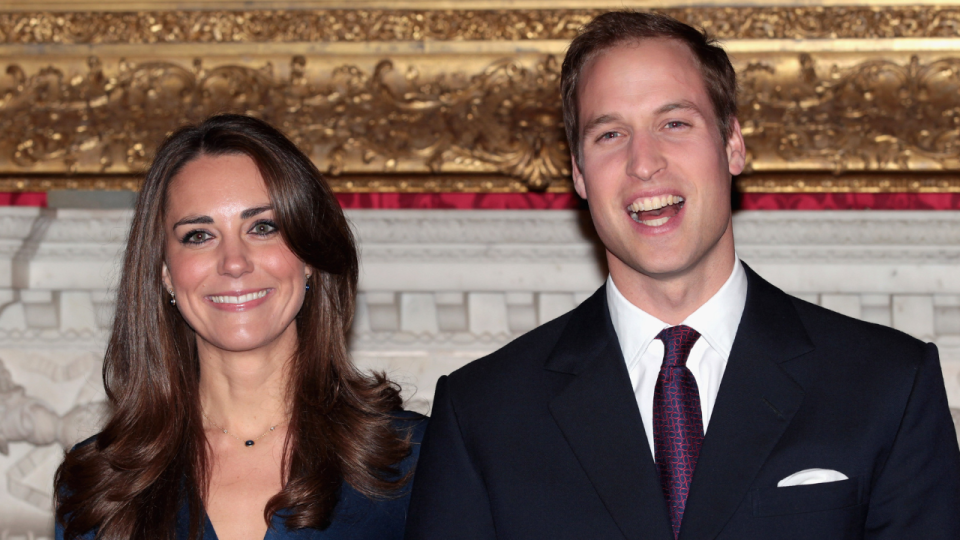 November 16, 2010: Kate Middleton and Prince William announce their engagement