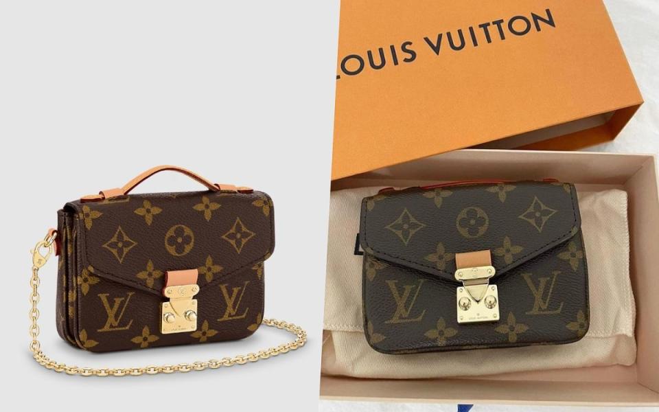 LOUIS VUITTON MICRO MÉTIS  photo Via:kellyannluxuryboutique(右)