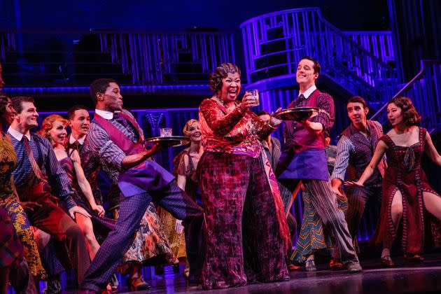 NaTasha Yvette Williams (center) stars as Sweet Sue in the musical 