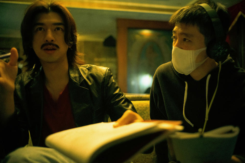 導演徐漢強（右）最新電影作品《鬼才之道》於今年12月正式開拍