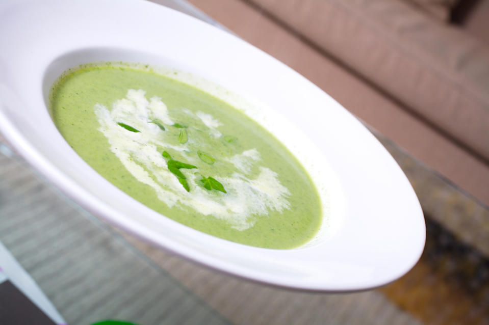 Watercress soup