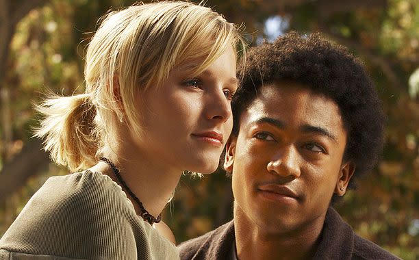 Cliff Lipson/UPN Kristen Bell and Percy Daggs III on 'Veronica Mars'