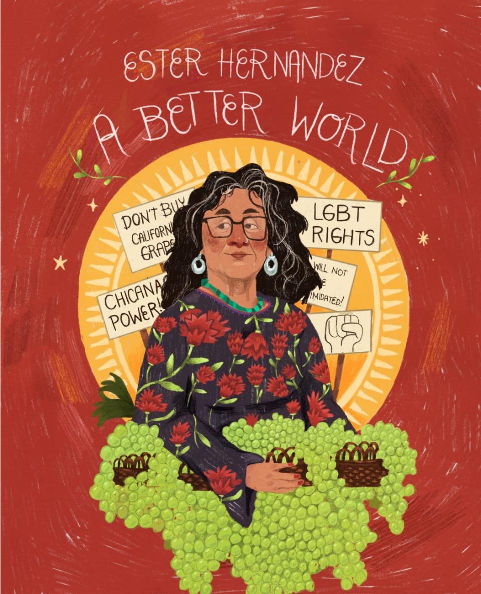 The cover of Ringling College student Stephanie Bravo’s “A Better World: A Comic about Ester Hernandez” featured on the Smithsonian American Art Museum website.