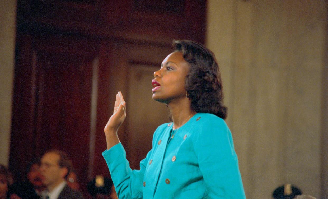 In 1991, Anita Hill electrified women across the country with her testimony about sexual harassment. (Photo: Bettmann/Getty Images)