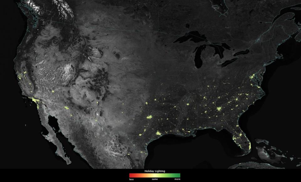 NASA Holiday Lights