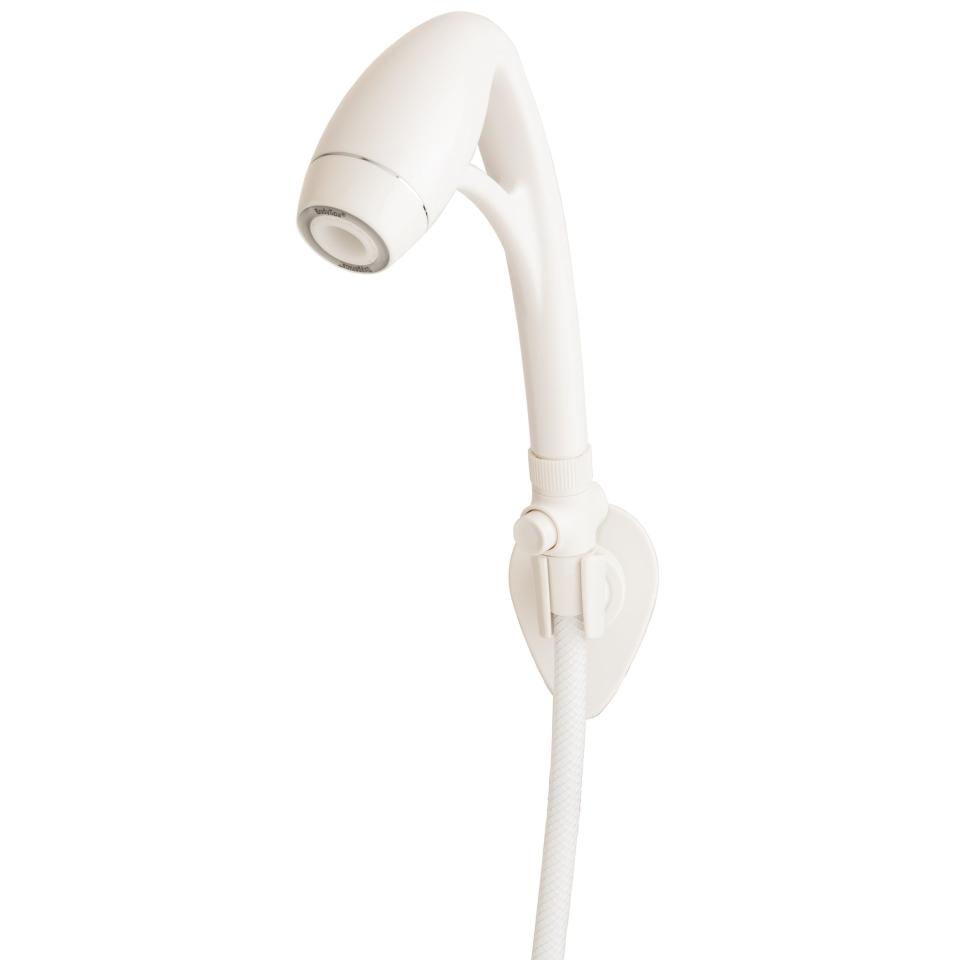 BodySpa RV 2-Setting White Handheld Shower Head