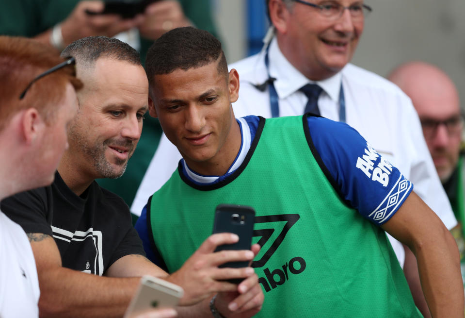 Richarlison (39,20M€ Everton – En provenance de Watford)