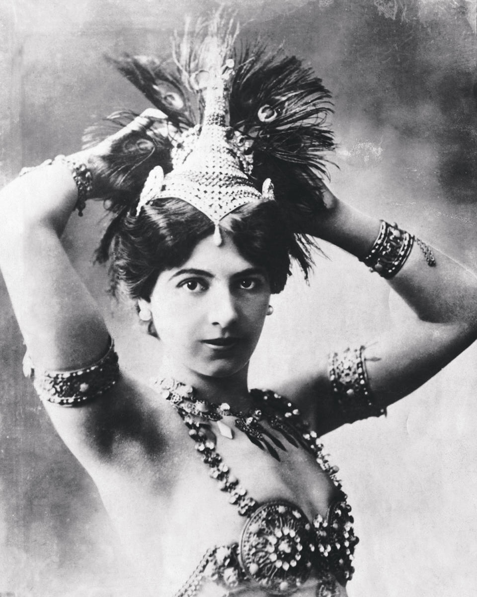 Mata Hari as she looked in the days of her glory, before the war. 