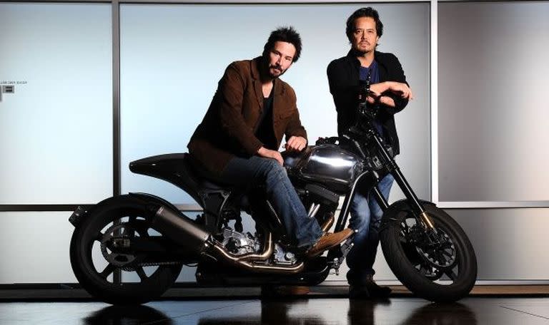 Keanu Reeves y Gard Hollinger, los creadores de Arch Motorcycle