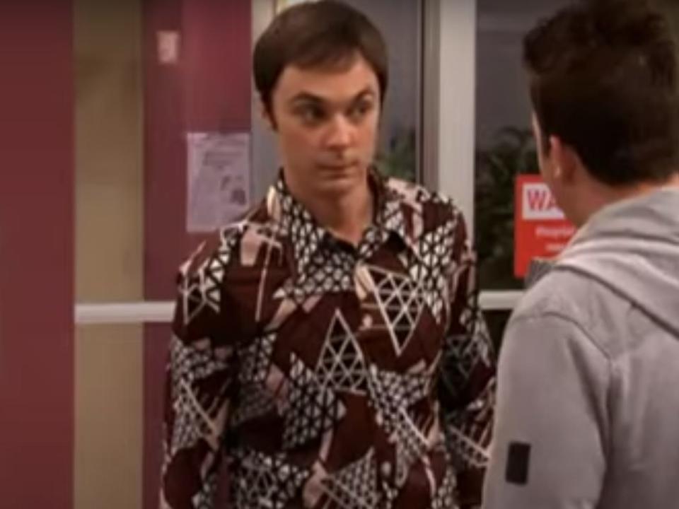 Jim Parsons on "iCarly."