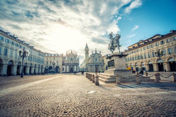 Turin has several notable grand palaces and cathedrals (Getty Images)