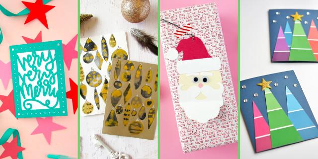 How To Make Beautiful Easy Handmade Christmas Cards