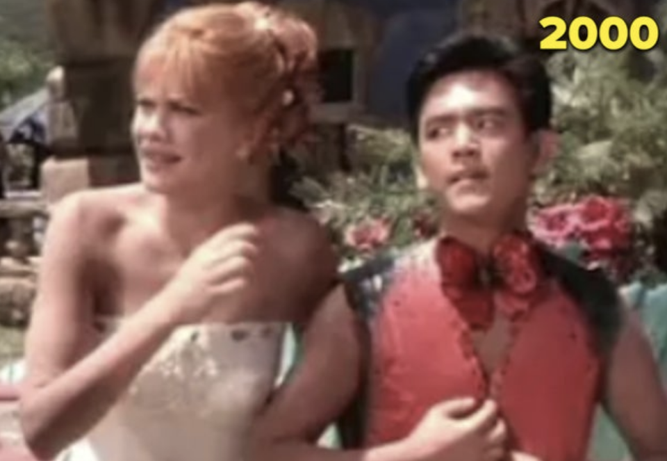 John Cho in the Flintstones movie