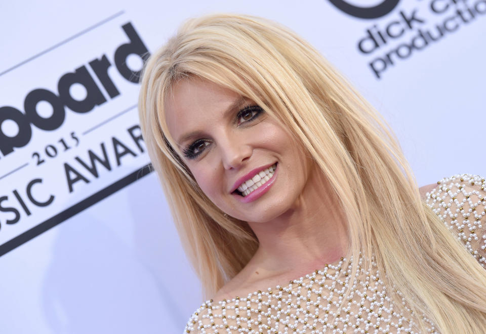 LAS VEGAS, NV - MAY 17:  Singer Britney Spears arrives at the 2015 Billboard Music Awards at MGM Garden Arena on May 17, 2015 in Las Vegas, Nevada.  (Photo by Axelle/Bauer-Griffin/FilmMagic)