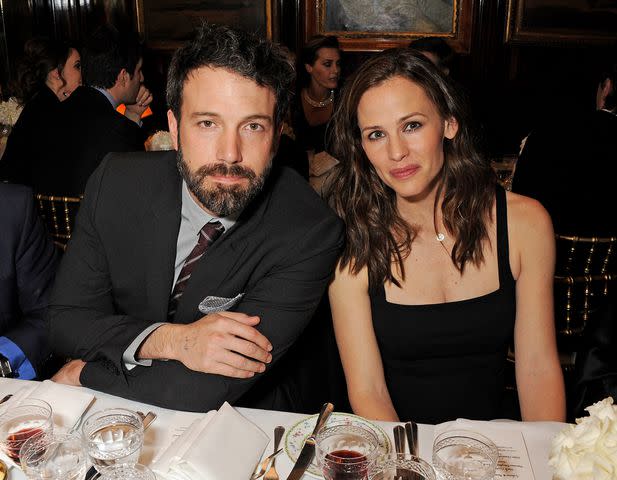 Dave M. Benett/Getty Ben Affleck (L) and Jennifer Garner attend the Charles Finch and Chanel Pre-BAFTA Cocktail Party and Dinner at Annabel's on February 8, 2013 in London, England