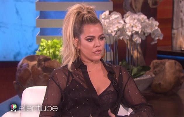 Khloe says Kim's still not doing 'so well'. Source: CBS