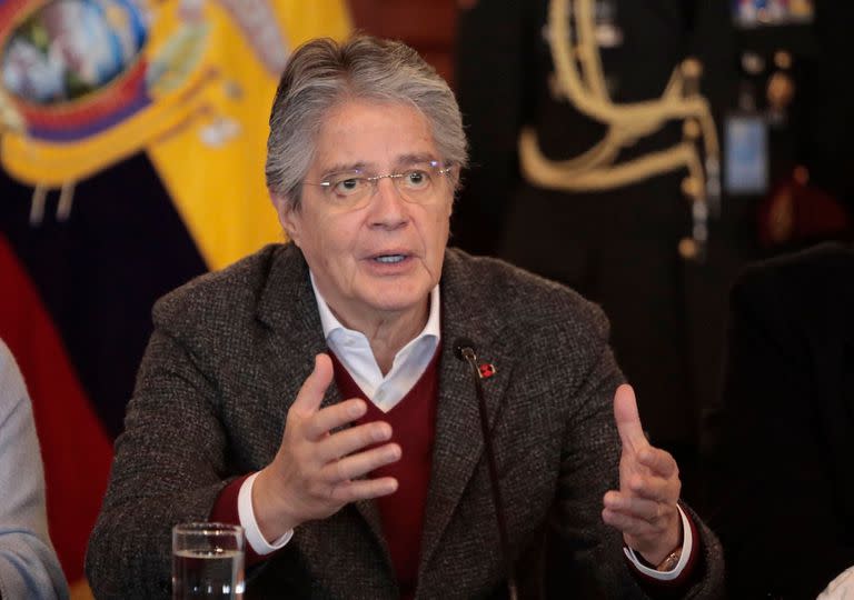 El presidente de Ecuador, Guillermo Lasso