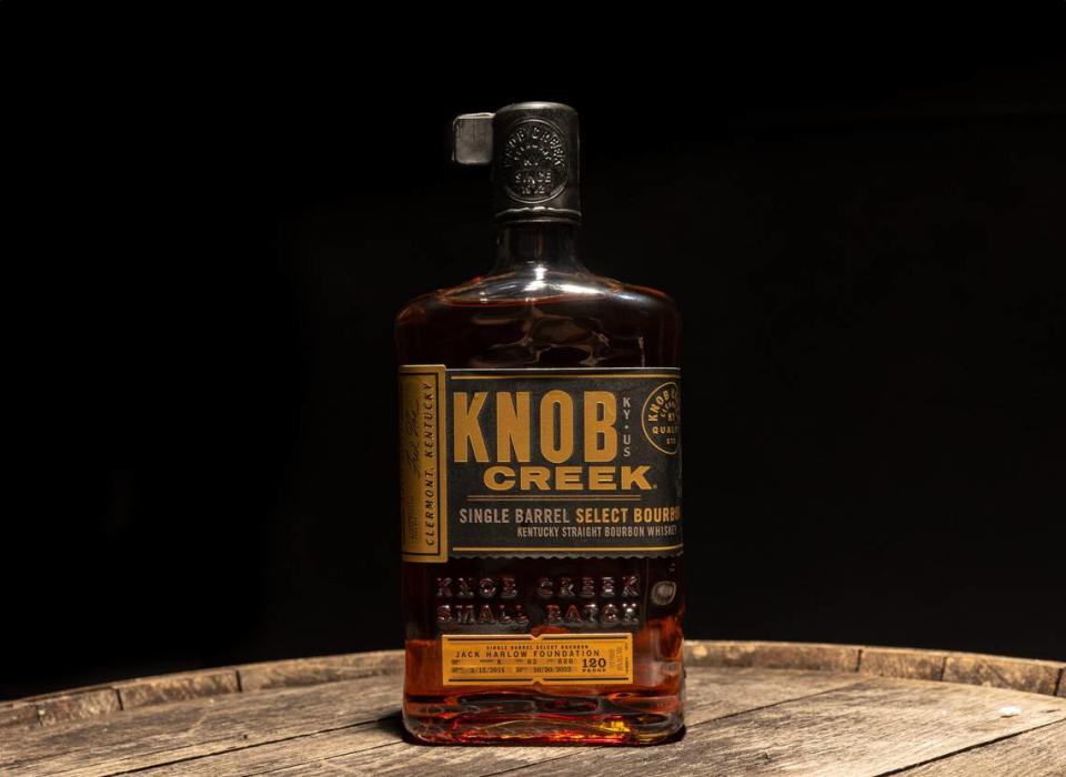 The Jack Harlow Foundation and Knob Creek are releasing a special single-barrel selection. Limited edition bottles will be available to buy in Kentucky cities on the day of his concert, beginning Nov. 24.