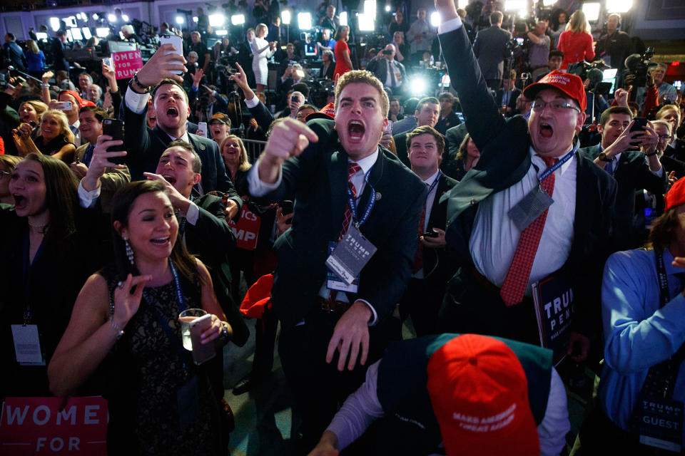 Trump Supporters on Election Night