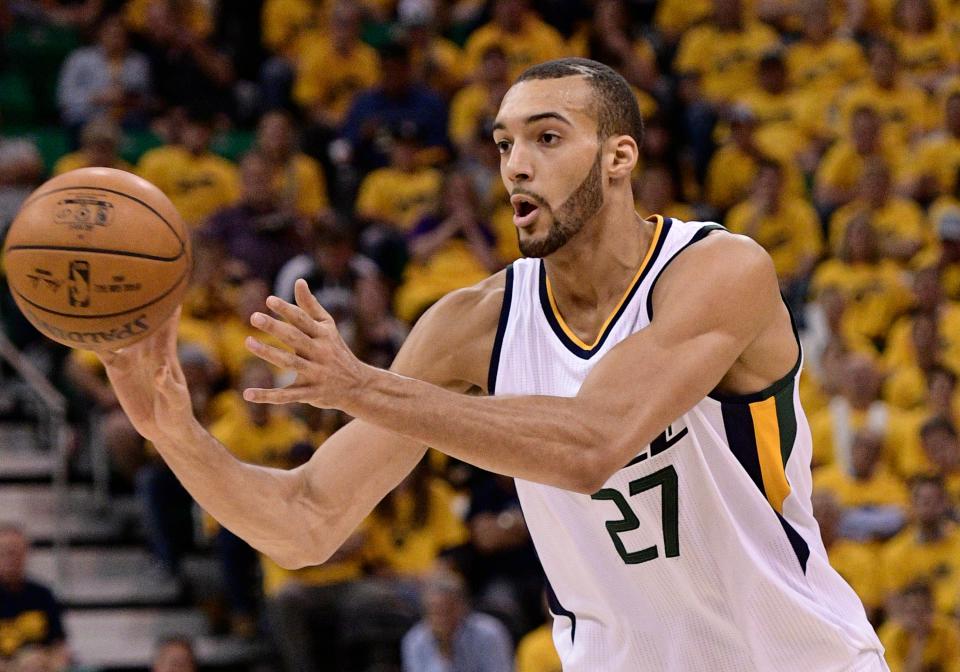 Rudy Gobert is an elite talent, but depending on what kind of format you’re playing in, talent might not be enough to earn an everyday-start. (Photo by Gene Sweeney Jr/Getty Images)