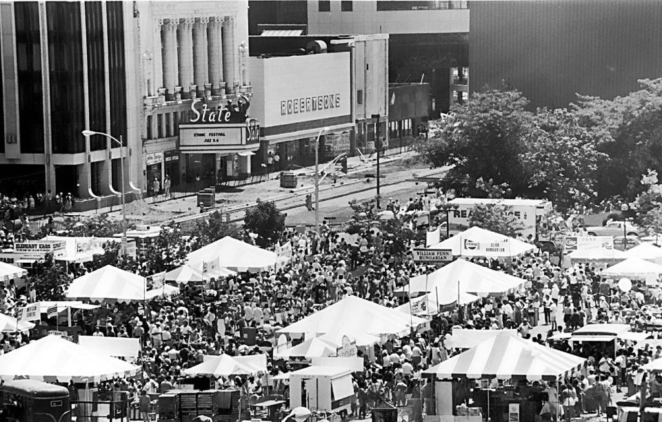 The original Ethnic Festival, started in 1974, gathered an array of local ethnic food and people in downtown South Bend.