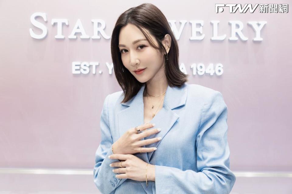 曾莞婷出席品牌活動。（圖／STAR JEWELRY提供）