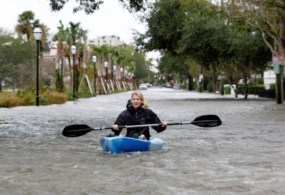 Hurricane Matthew batters the Southeast