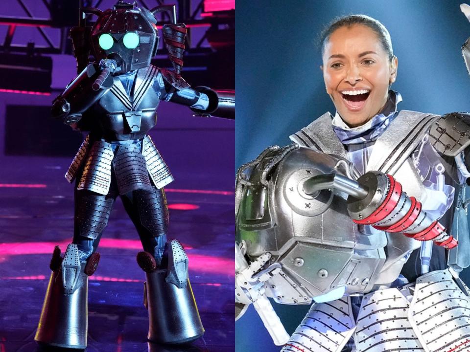 kat graham as robo girl masked singer