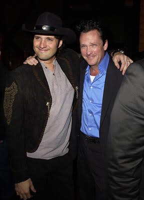 Robert Rodriguez and Michael Madsen at the LA premiere of Miramax's Kill Bill Vol. 2