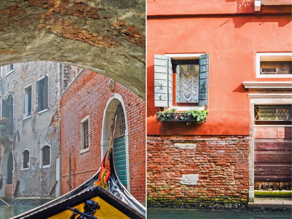 Views from the author's canal ride.