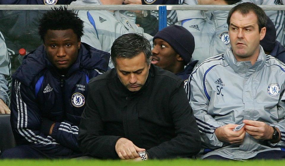 Jose Mourinho was first sacked by Chelsea in 2007  (Photo credit should read CARL DE SOUZA/AFP/Getty Images)