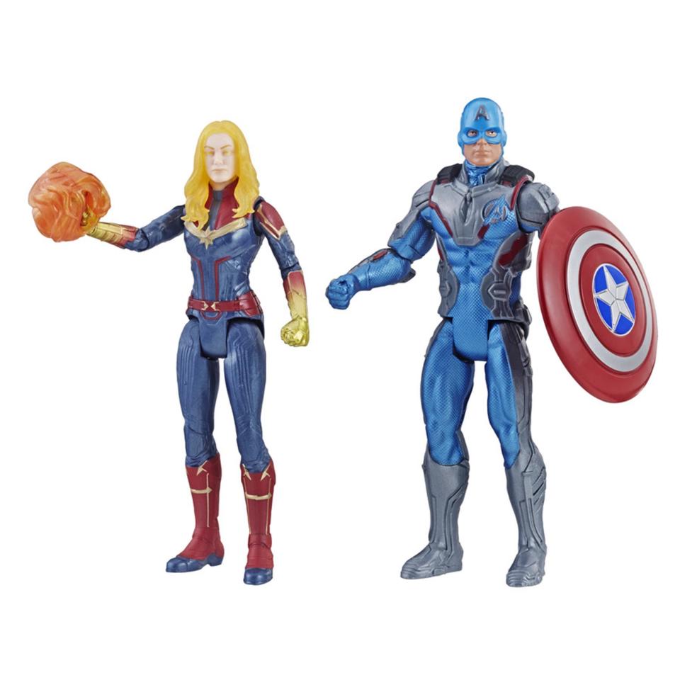 Captain Marvel and Captain America 2-pack