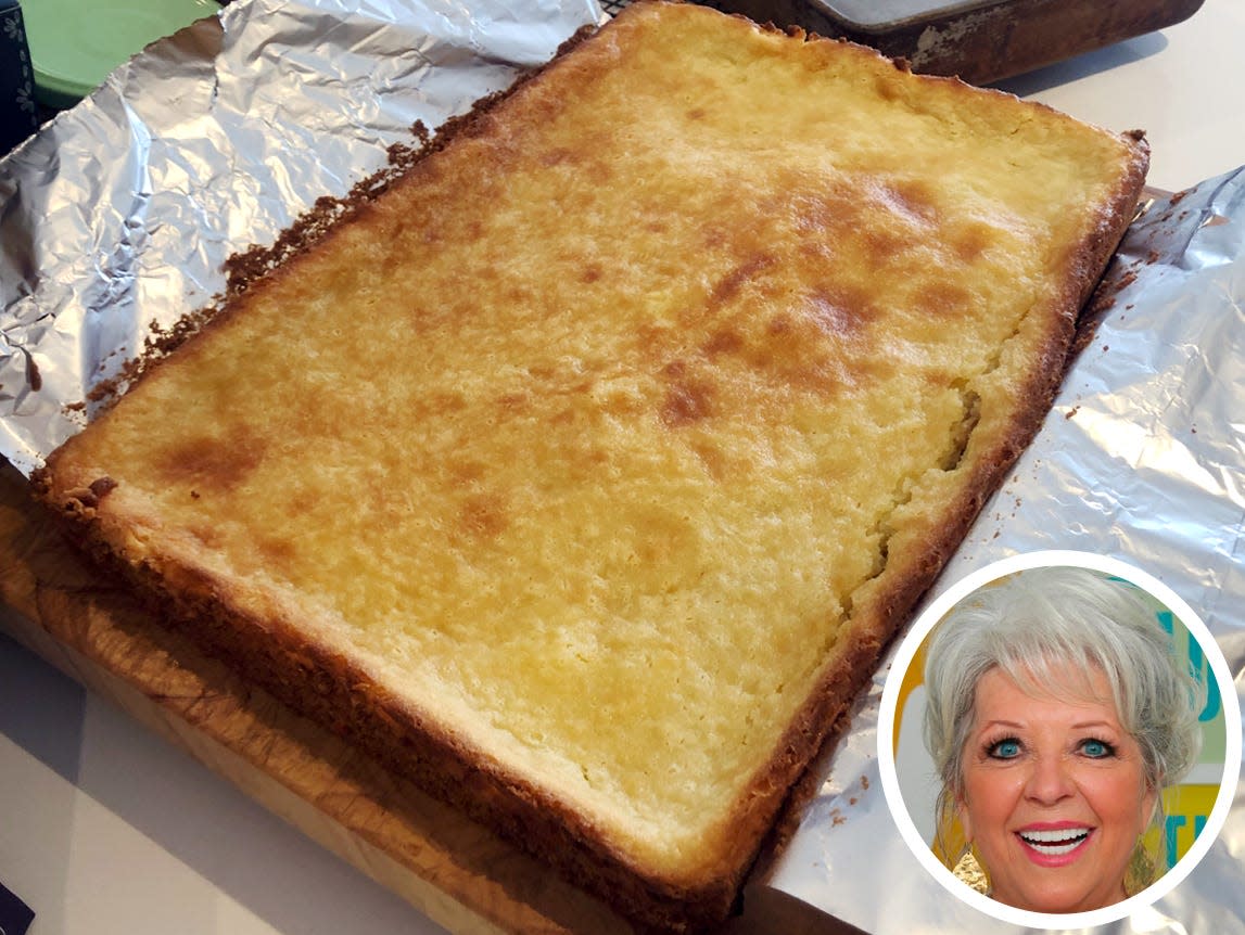 paula deen butter cake