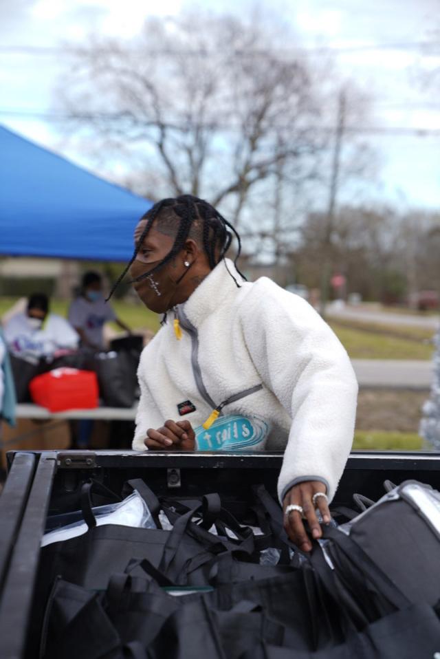 Travis Scott Gets Matching Daddy-Daugther Shoes with Stormi