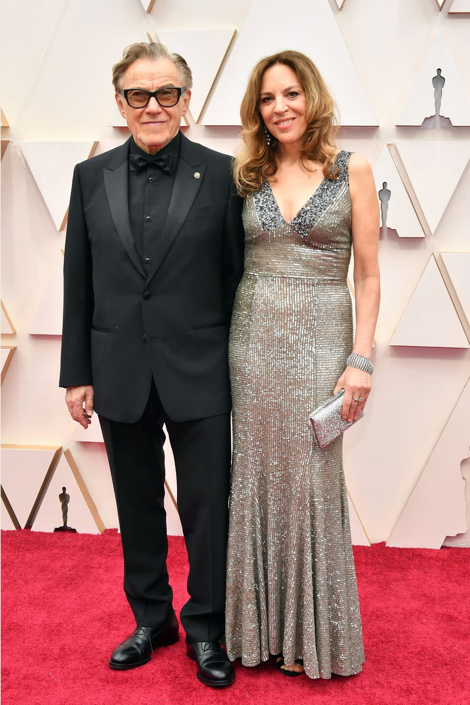 Harvey Keitel and Daphna Kastner