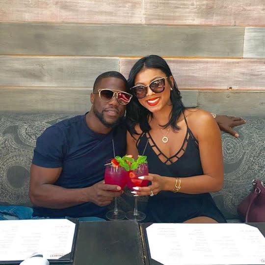 Kevin Hart and Eniko Parrish