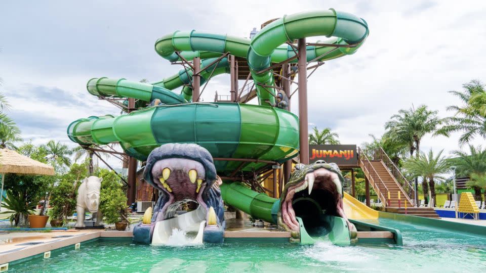 Columbia Pictures Aquaverse is a movie-themed water park. - Columbia Pictures Aquaverse