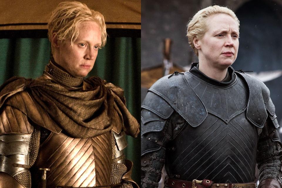 Gwendoline Christie as Brienne of Tarth