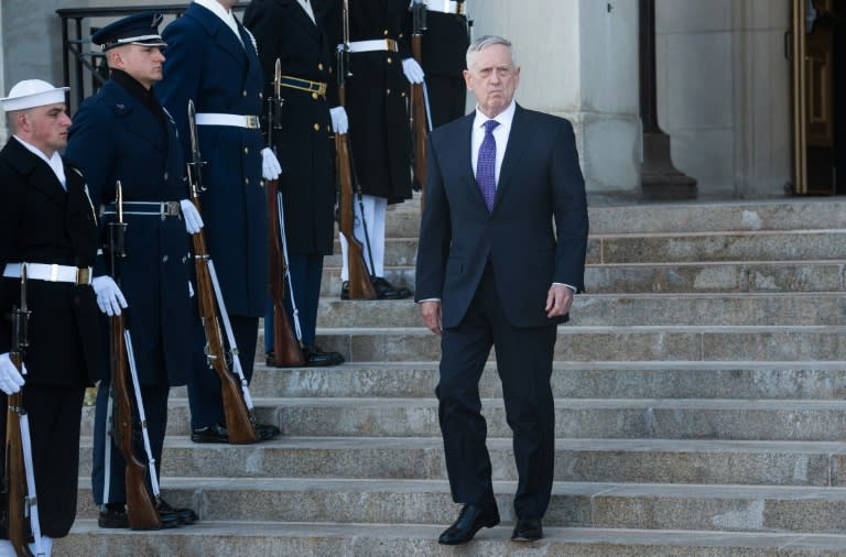 US President Donald Trump Trump has repeatedly deferred to his defense secretary, Jim Mattis, a retired general