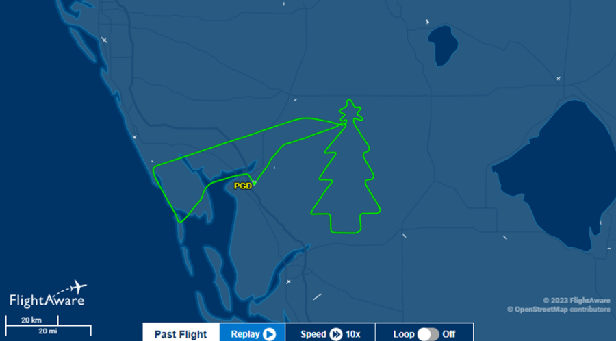 Courtesy: FlightAware