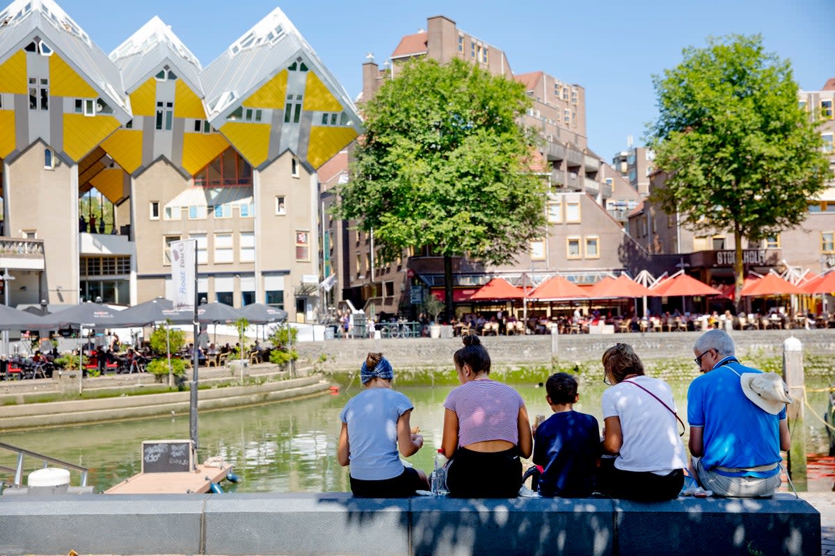 Rotterdam’s yellow cube houses have gained acclaim from architecture fans (Iris van den Broek)