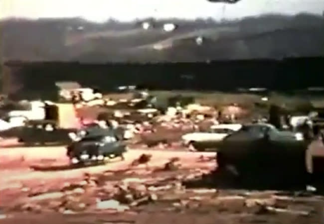 A look at some of the damage caused by three violent tornadoes that tore through West Michigan on April 3, 1956. (WOOD TV8 file)