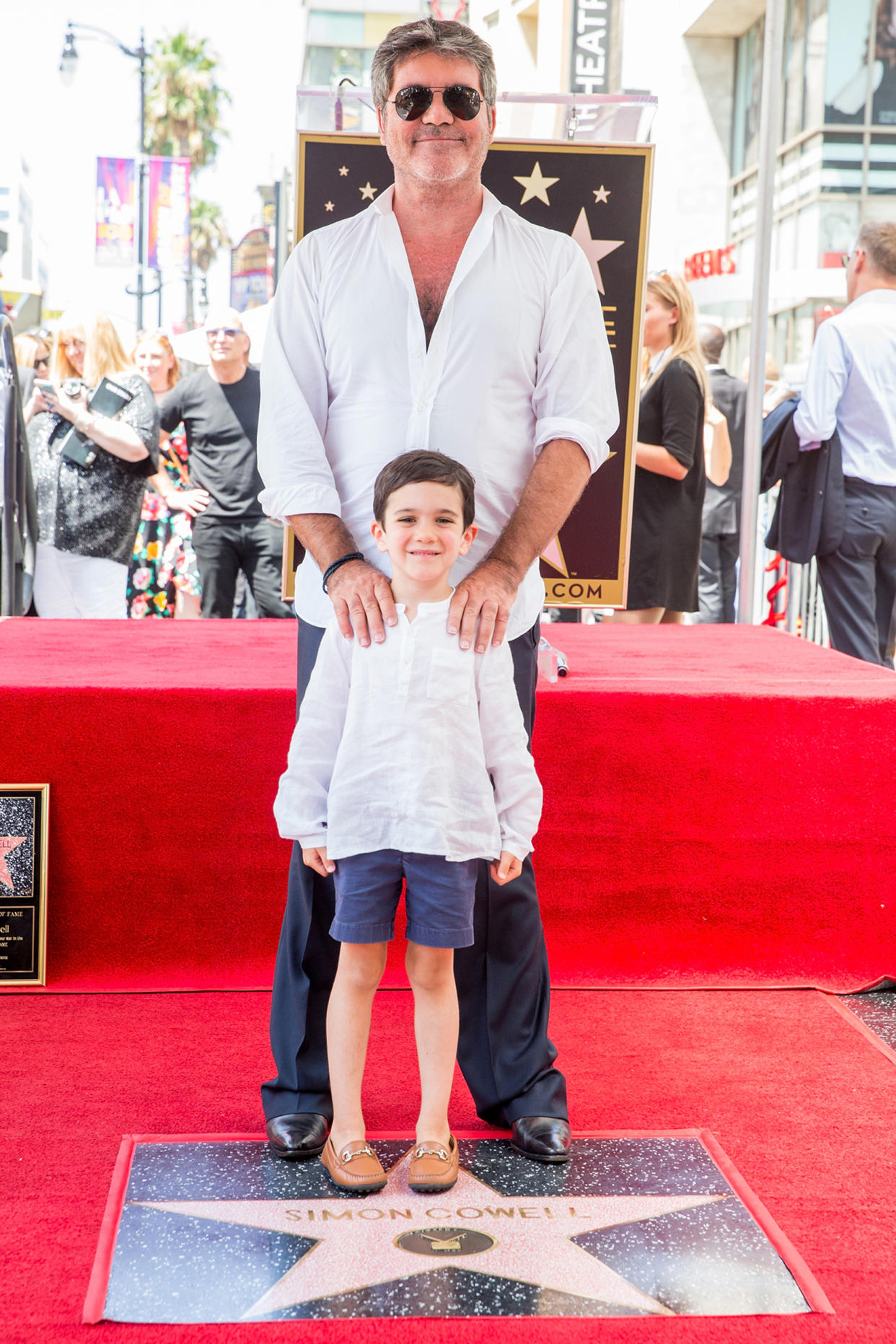 Simon Cowell Honored With Star On The Hollywood Walk Of Fame (Rich Fury / Getty Images)